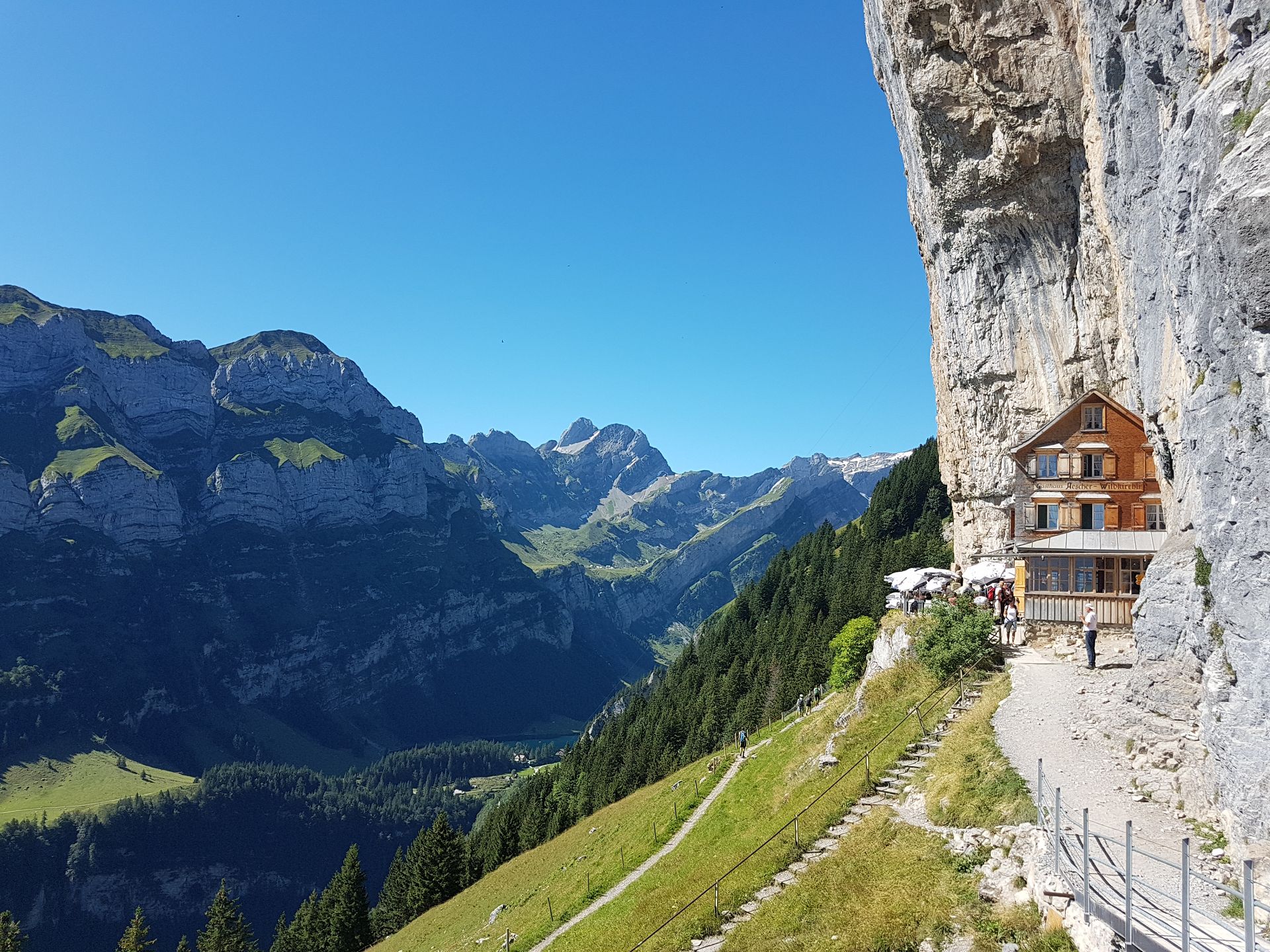 Aescher, Wasserauen